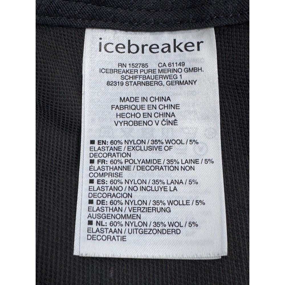 Icebreaker Merino‎ Shorts Womens 32 Gray Stretch Performance Hiking Outdoor - Picture 14 of 16